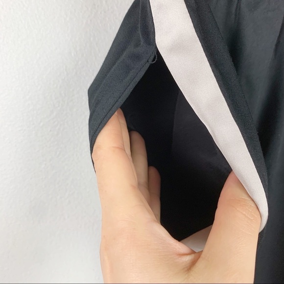 L'AGENCE Tuxedo Stripe Elastic Waist Pull On Joggers Pants Slim Leg Pockets XS - Picture 5 of 12